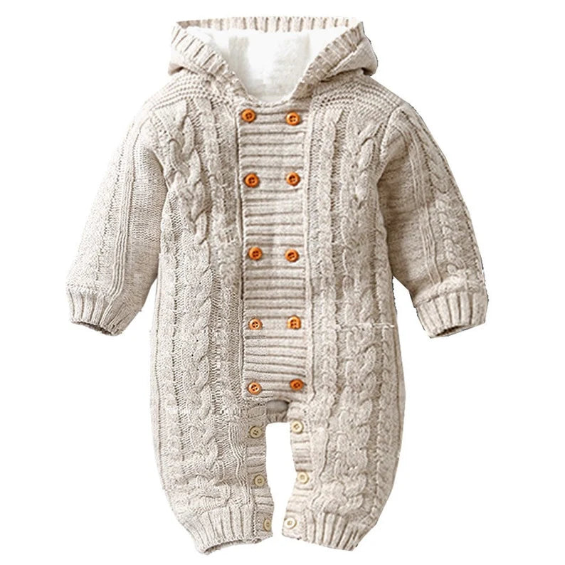 - Winter Knitted romper for babies & kids (0-18M) MyMiniTiger