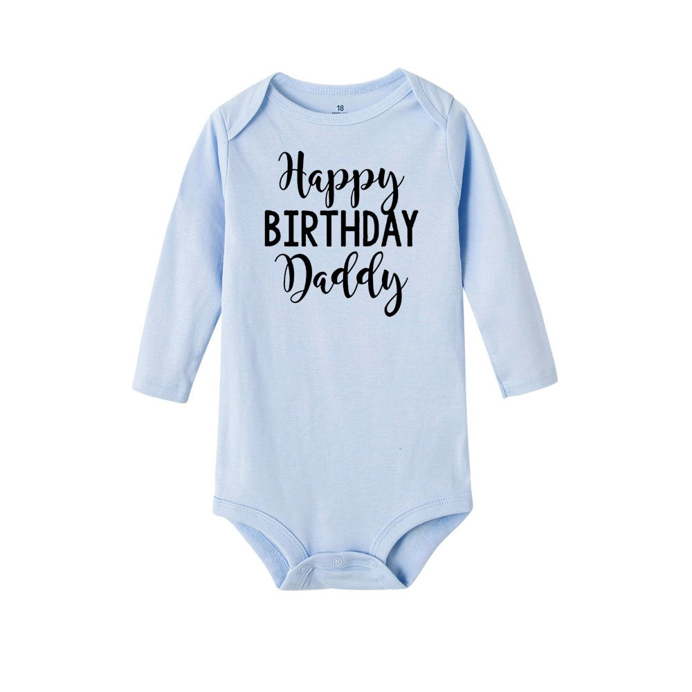 Happy birthday online daddy romper
