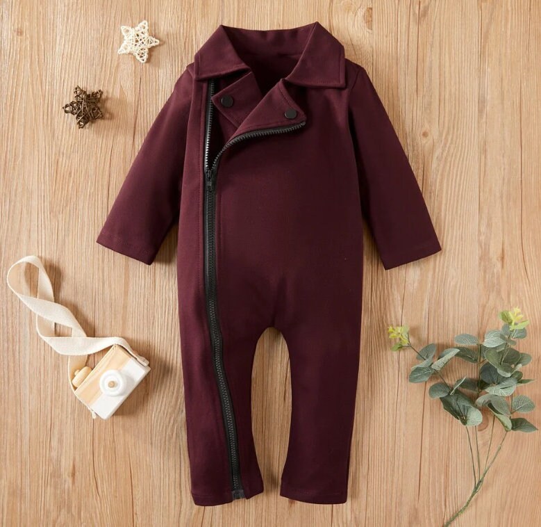 Baby Boy Autumn Baby Gentleman Jumpsuit - three colours (3-18 months)