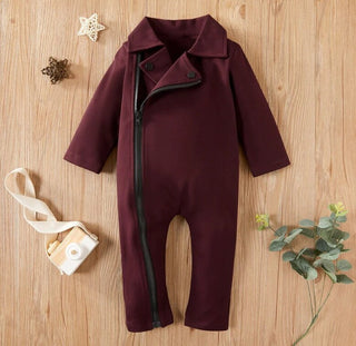 Baby Boy Autumn Baby Gentleman Jumpsuit - three colours (3-18 months)
