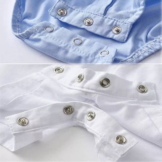 Gentleman Formal Dress Romper + Hat + Bow Tie (0-24 months)