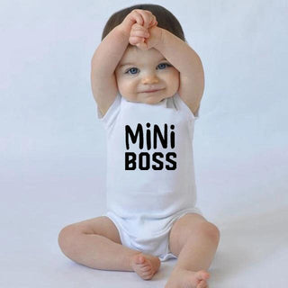 Unisex Baby Romper: Mini Boss (3-24M) Babyclothing Babyboy Babyromper Baby Clothes Baby clothing set