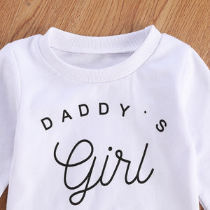 Longsleeve Shirt: Daddy's Girl! - winter long-sleeve - baby gift clothing wedding baptism