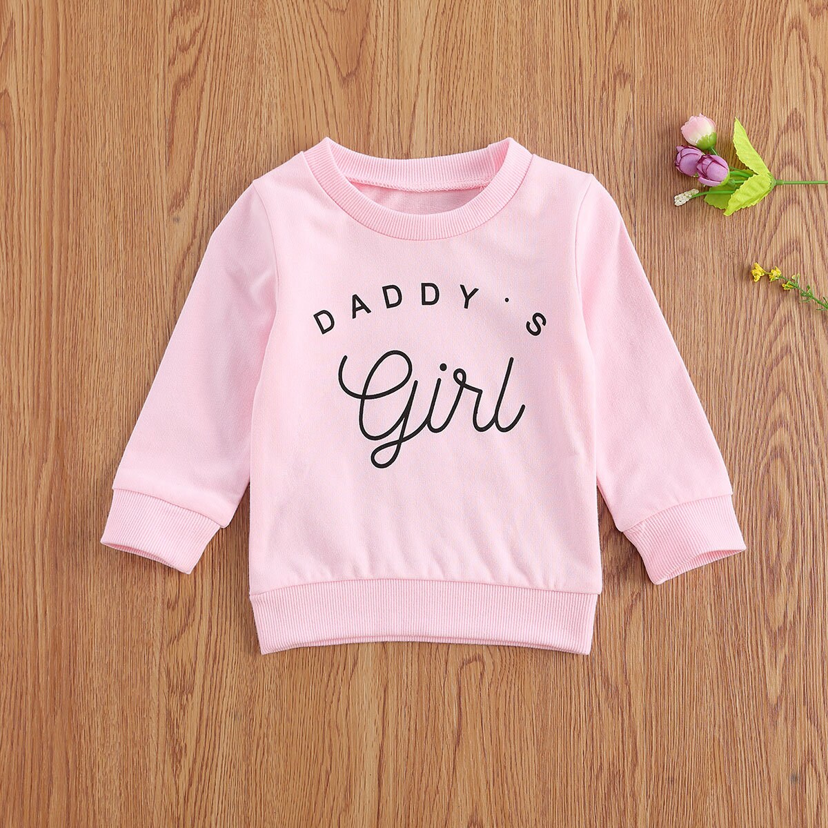 Longsleeve Shirt: Daddy's Girl! - winter long-sleeve - baby gift clothing wedding baptism