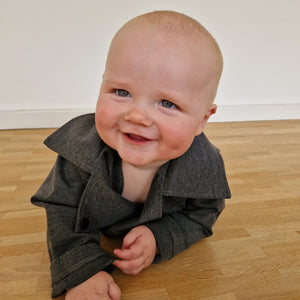 Baby Boy Autumn Baby Gentleman Jumpsuit - three colours (3-18 months)
