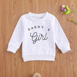 Longsleeve Shirt: Daddy's Girl! - winter long-sleeve - baby gift clothing wedding baptism