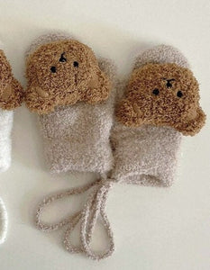 Unisex Baby Bear Hat & Gloves (Set) in different colors Babyclothing Babybearset