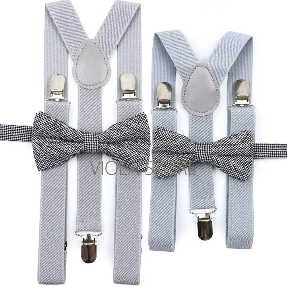 Baby Junge + Papa Hosenträger Set für Hochzeit (als Set oder Einzeln) in verschiedenen Farben! Taufgewand Babyjunge Babytaufe Hochzeit Taufe