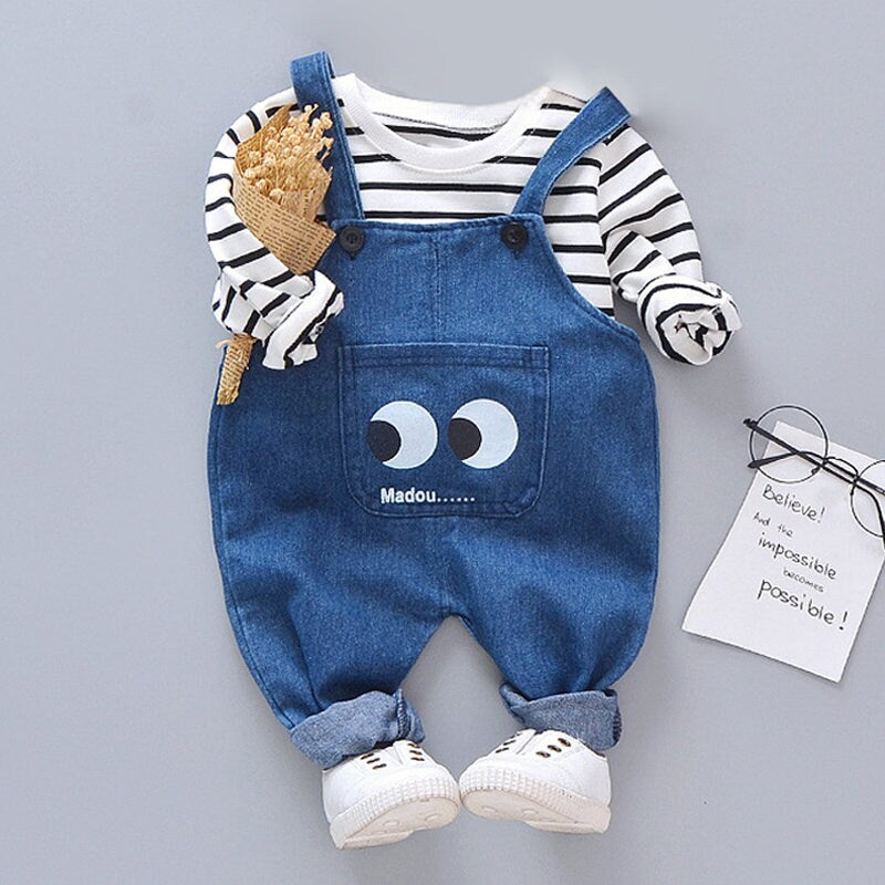 2 teiliges Set Hose + Hoodie für Neugeborene Baby-Jungen-Kleidung 2-teiliges Set (6-24 Monate)