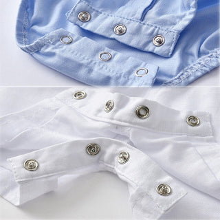 Newborn Baby Boy Clothing Romper set Gentleman outfit Short Sleeve Summer (0-18 months)