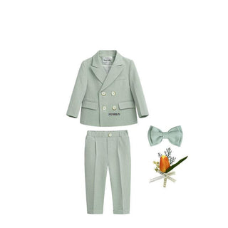 Neugeborenes Baby Strampler-Set Babygeschenk Babykleidung Junge (12 Monate -12 Jahre) Taufanzug Junge Baby Junge Baby Anzug Hochzeit Baby