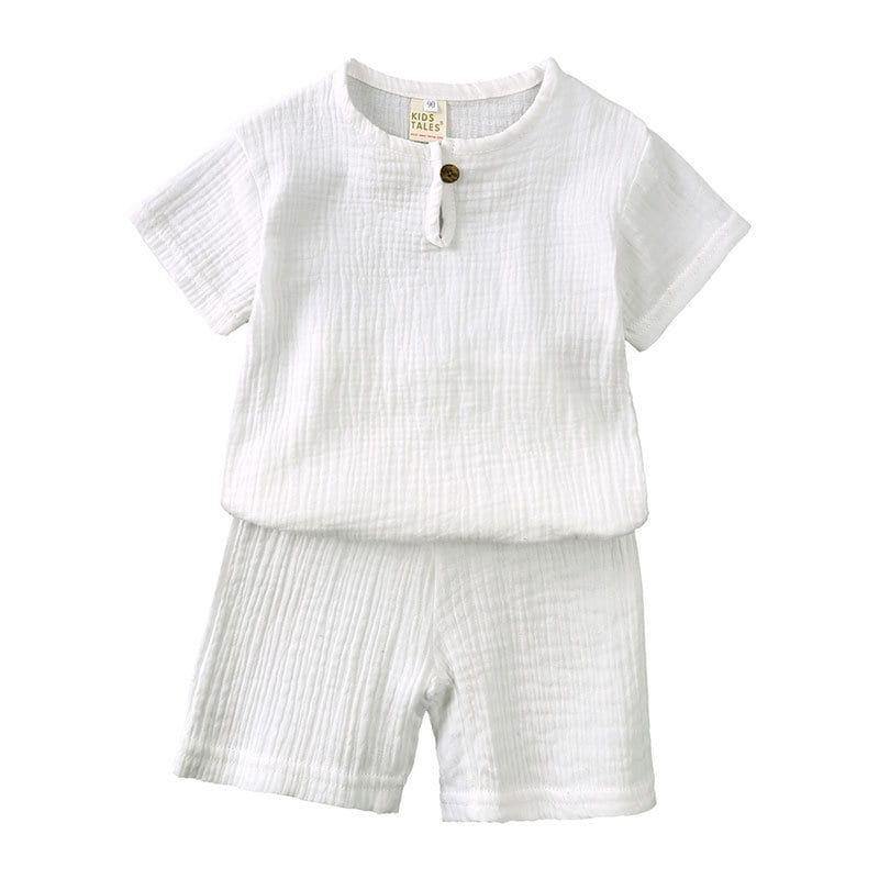 Baby Baumwollen Leinenset ( 2-7 Jahre) Sommeroutfit Junge Baby Junge Outfit Baby Outfit Taufe