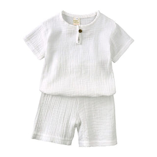 Baby Baumwollen Leinenset ( 2-7 Jahre) Sommeroutfit Junge Baby Junge Outfit Baby Outfit Taufe