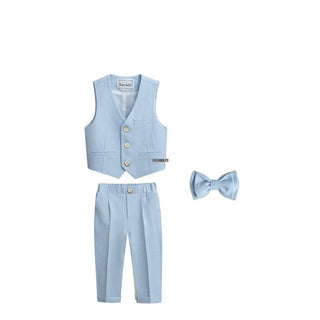 Neugeborenes Baby Strampler-Set Babygeschenk Babykleidung Junge (12 Monate -12 Jahre) Taufanzug Junge Baby Junge Baby Anzug Hochzeit Baby