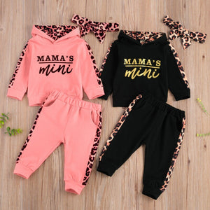 Baby Mädchen Set: Mama's mini (3-24 Monate) Neugeborenen Kleidung Set Babykleid Babymädchen Mädchenkleidung