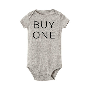 Unisex Baby Body: Buy one / Get one free (3-24 Months)
